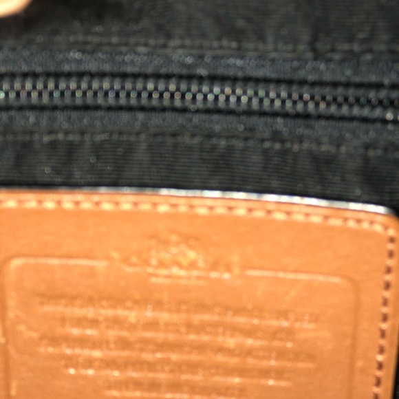 Men’s coach leather  backpack